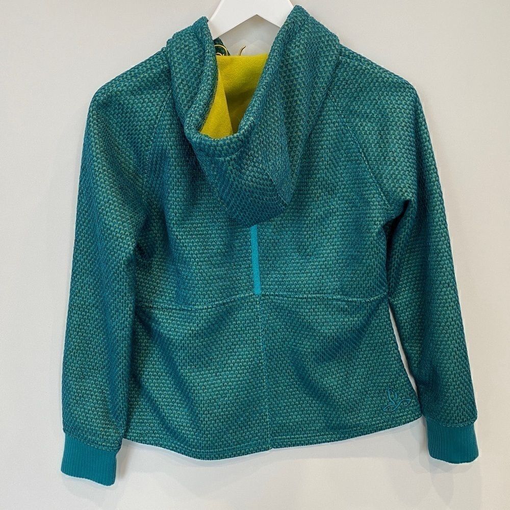PrAna Textured Full Zip Jacket With Hood - Picture 6 of 10
